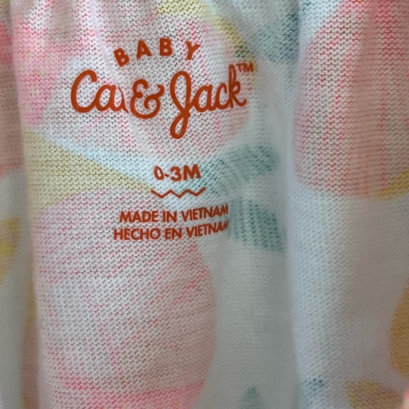 BRIGHT Floral onesie size 0-3 months - Picture 3 of 3